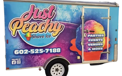 Food Truck Graphics for Businesses With Separate Ordering and Pickup Windows
